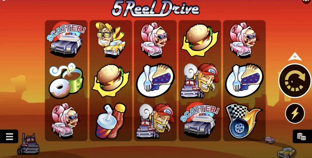5 Reel Drive Slot